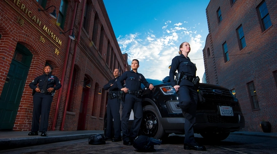Public Safety LAPD Job Opportunity Promotional with Police Officers