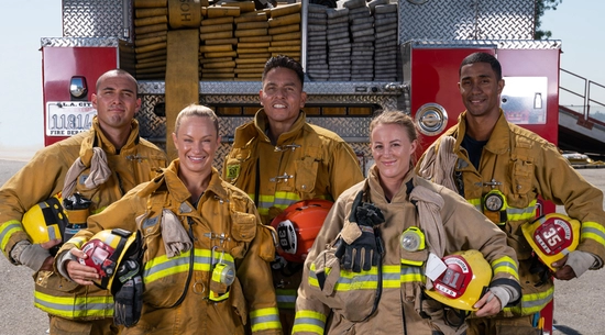 Public Safety LAFD Job Opportunity Promotional with Fire Fighters