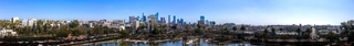 Los Angeles Skyline view from MacArthur Park