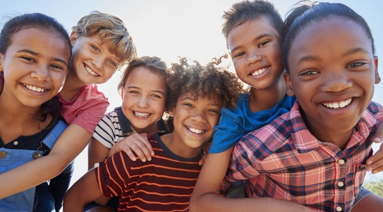 Group of children