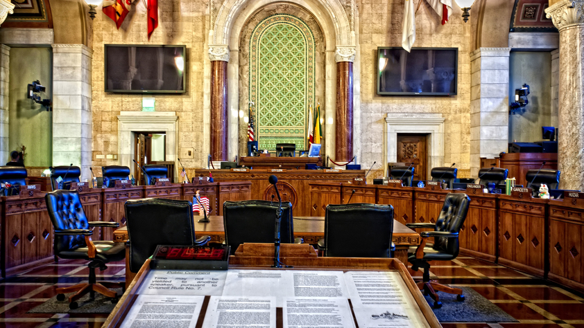 LA City Council Chamber