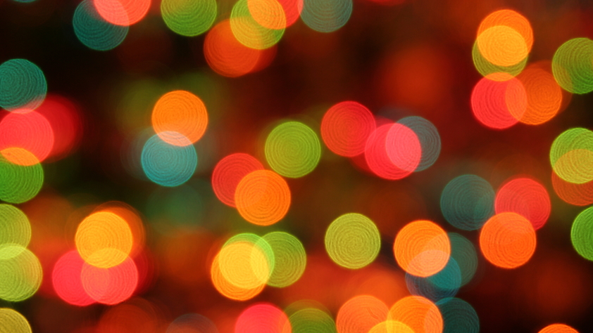Christmas Lights Bokeh