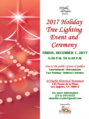 Tree Lighting Flyer 2017